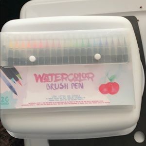 NIB 20 Watercolor Brush Pen Set